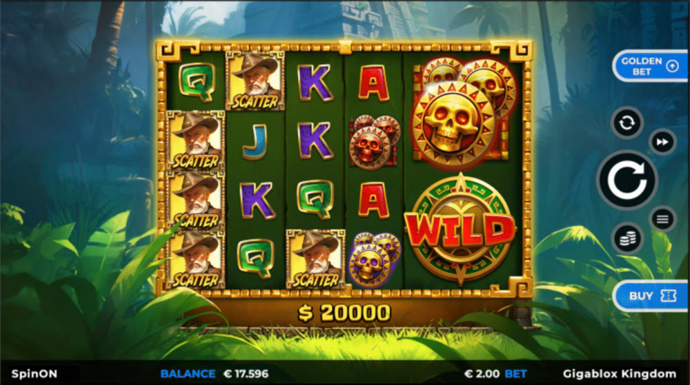 Gigablox Kingdom slot grafik